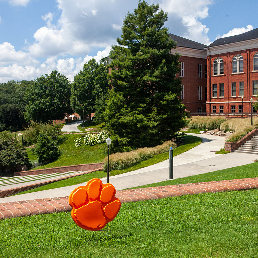 The Original Clemson Lawn Ornament - Clemson Tigers Paw