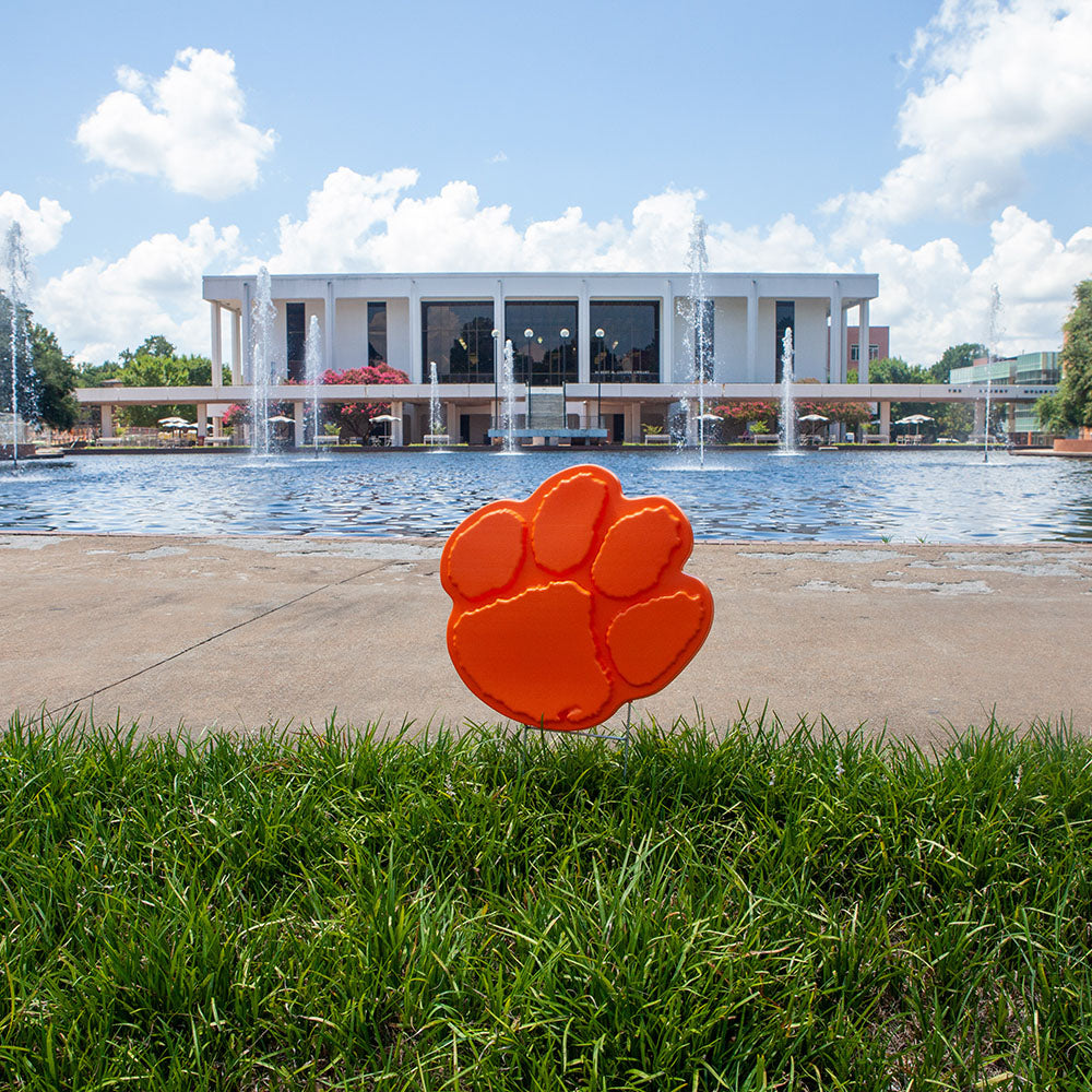 The Original Clemson Lawn Ornament - Clemson Tigers Paw