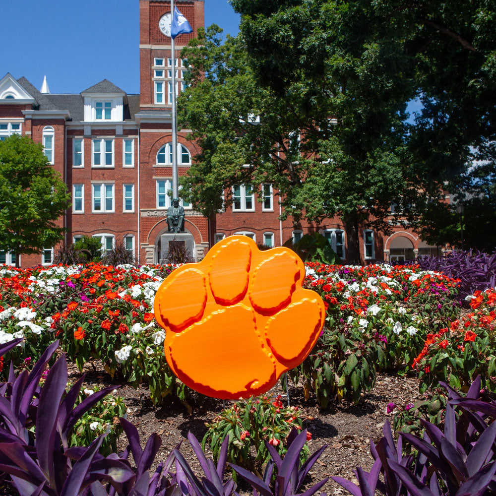 The Original Clemson Lawn Ornament - Clemson Tigers Paw