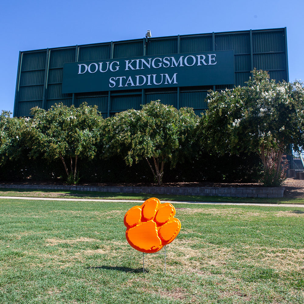 The Original Clemson Lawn Ornament - Clemson Tigers Paw