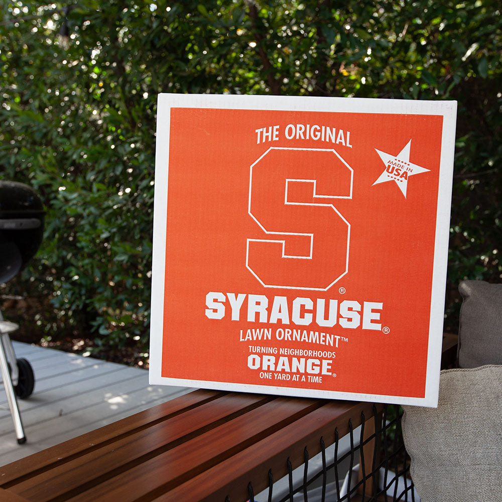 The Original Syracuse Lawn Ornament