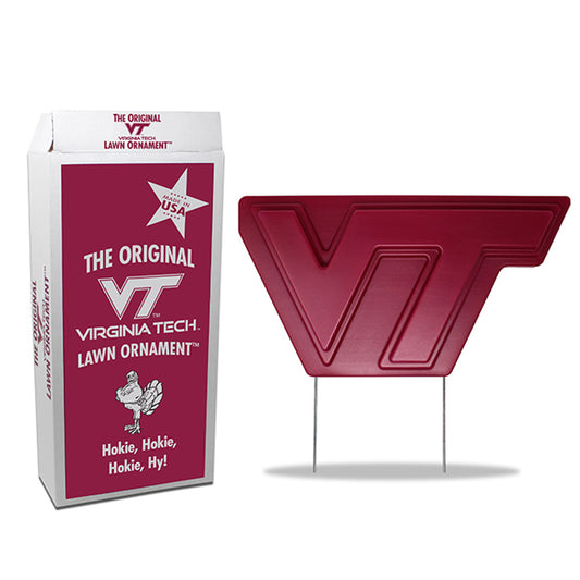 The Original Virginia Tech Lawn Ornament with Box