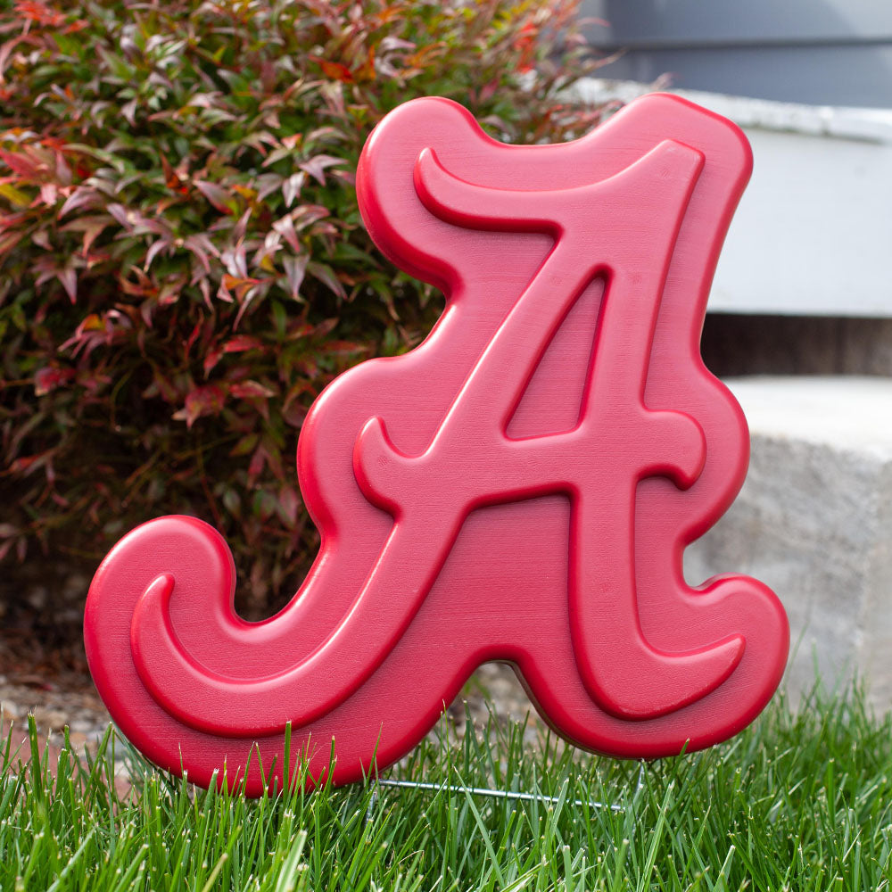 Alabama Crimson Tide Lawn Ornament by deck