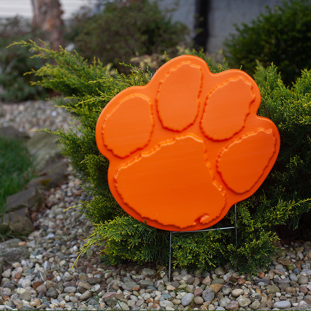 Clemson Lawn Ornament Tiger Territory Product in Landscaping